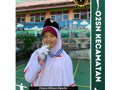 Juara 1 O2SN Senam Lantai Putri Mei 2026