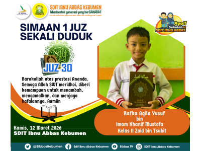 Simaan Juz 30 Maret 2026