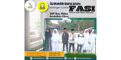 FESTIVAL ANAK SHOLIH INDONESIA (FASI)
