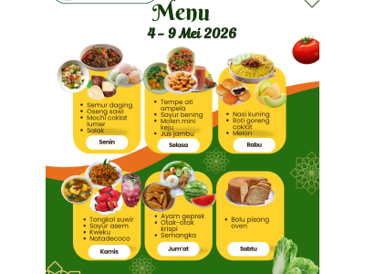 Menu Makan Siang Mei 2026